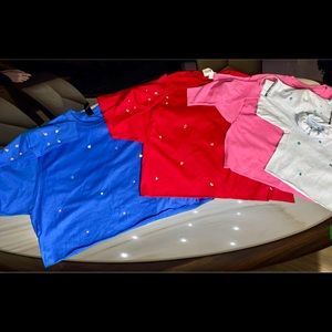 Bling T and bling mask.